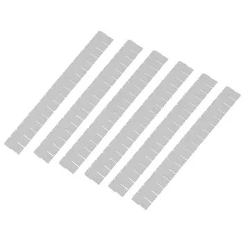 

Promotion! 6pcs Plastic Drawer Closet Grid Divider Tidy Organizer Container Home Storage White