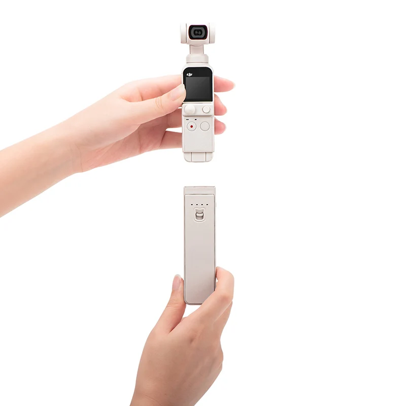 Smatree Chargeur de Batterie à 2 Slots pour DJI Osmo Action Piles Non fourni Powerbank Portable Hub Charger 2 Osmo Action Batteries Simultanément 