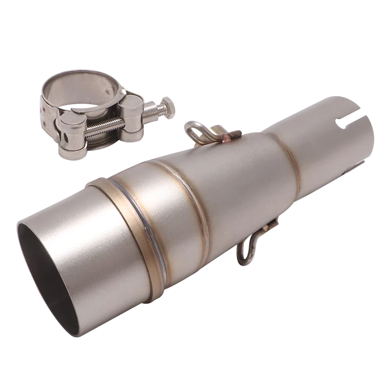 Slip On Motorcycle Exhaust Mid Link Pipe Stainless Steel Exhaust System For HONDA FORZA300 2018-2021 NSS350 2020-2021
