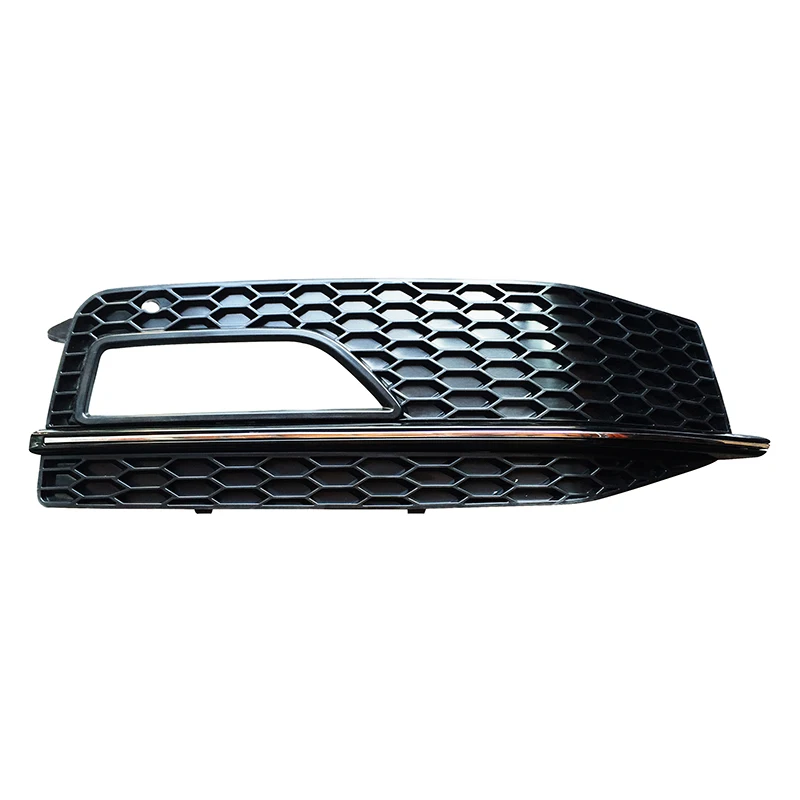 

8K0807681M 8KD807682M for Audi A4 S4 2013-2016 Grid of Fog Lamp Shade Under Front Bumper Lamp of Automobile Fog Lamp Frame