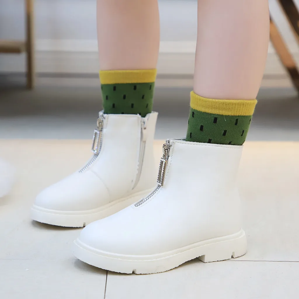 Hot Sale Kids Boots Boys Girls Winter Warm Baby Toddler Infant Retro Shoes Short Boots For Girls Warm Winter Детская Обувь