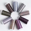 60 Color 50g / Reel Fine Gold Silver Yarn With wool DIY For Knitting Wool Sweater Scarf Hat пряжа  4