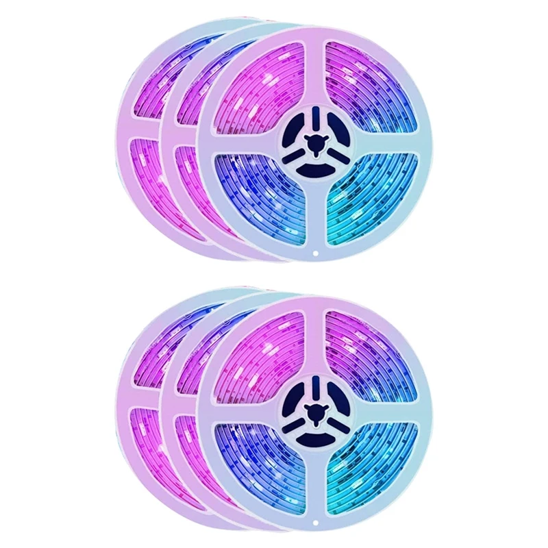 

WiFi LED Strip Lights15M Waterproof 5050 LED Strip Lights with 24 Keys Remote for Home Christmas Halloween