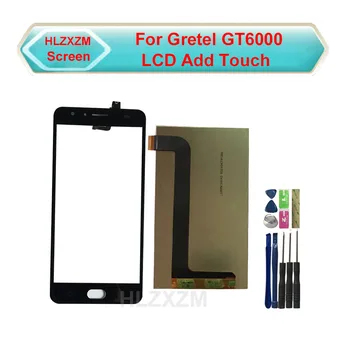 

For Gretel GT6000 LCD Display With Touch Screen New Original Tested OK Digitizer Assembly Replacement With Tools