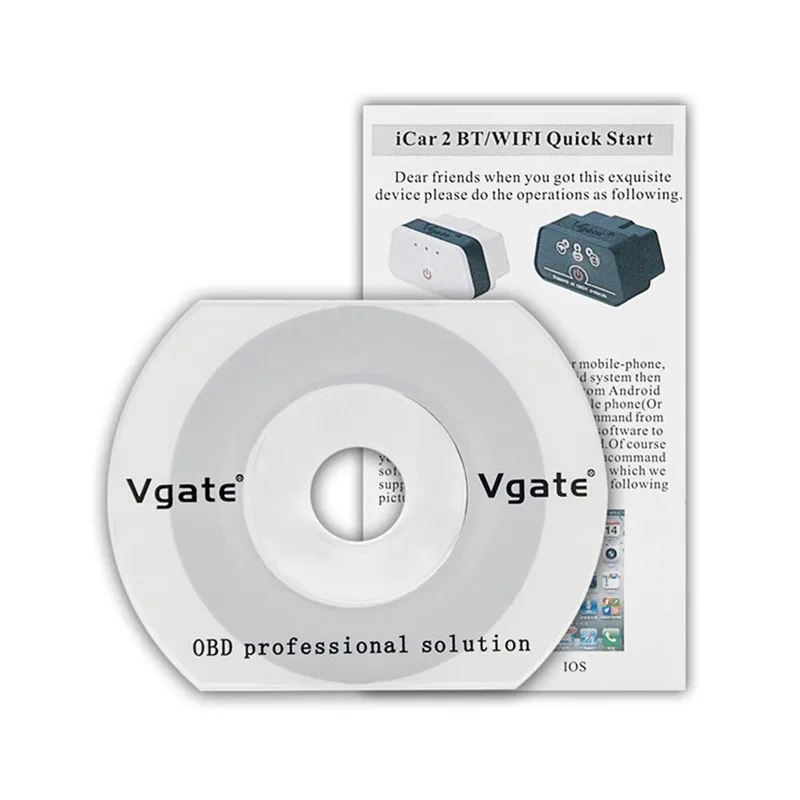VDIAGTIOOL Vgate icar2 Wifi OBDII диагностический инструмент ELM327 для Android/IOS/PC считыватель кодов OBD 2 сканер