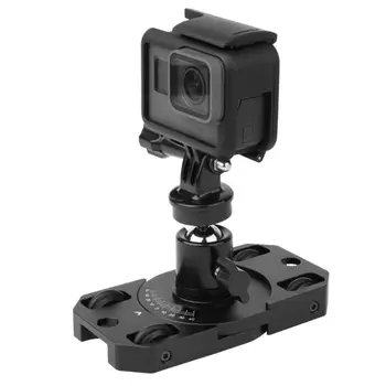

1Set Photography Trolley Kits Metal Bracket Motion Camera Stabilizer for Go-pro Y1AE