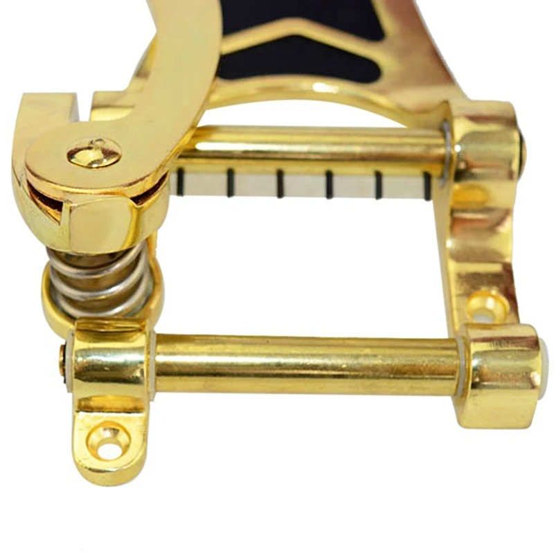 Хит HG Golden Tremolo Vibrato Bridge задняя часть полый корпус Archtop для Les Paul Guitar|Детали и