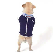Осенне-зимняя новая стильная одежда для домашних собак макет из двух частей рубашка одежда для домашних животных одежда для ног одежда для собак