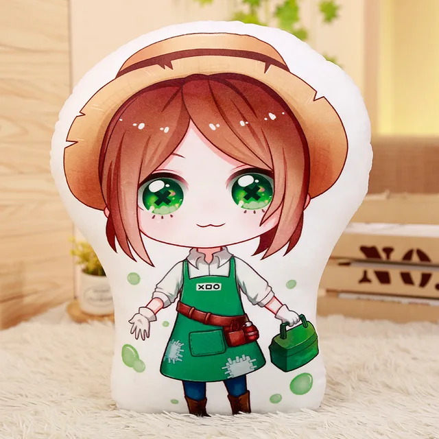 Anime Identity V Mercenary Naib Subedar Jack Manga Pillow Stuffed Plush Toy Home Decoration Cushion Pillow