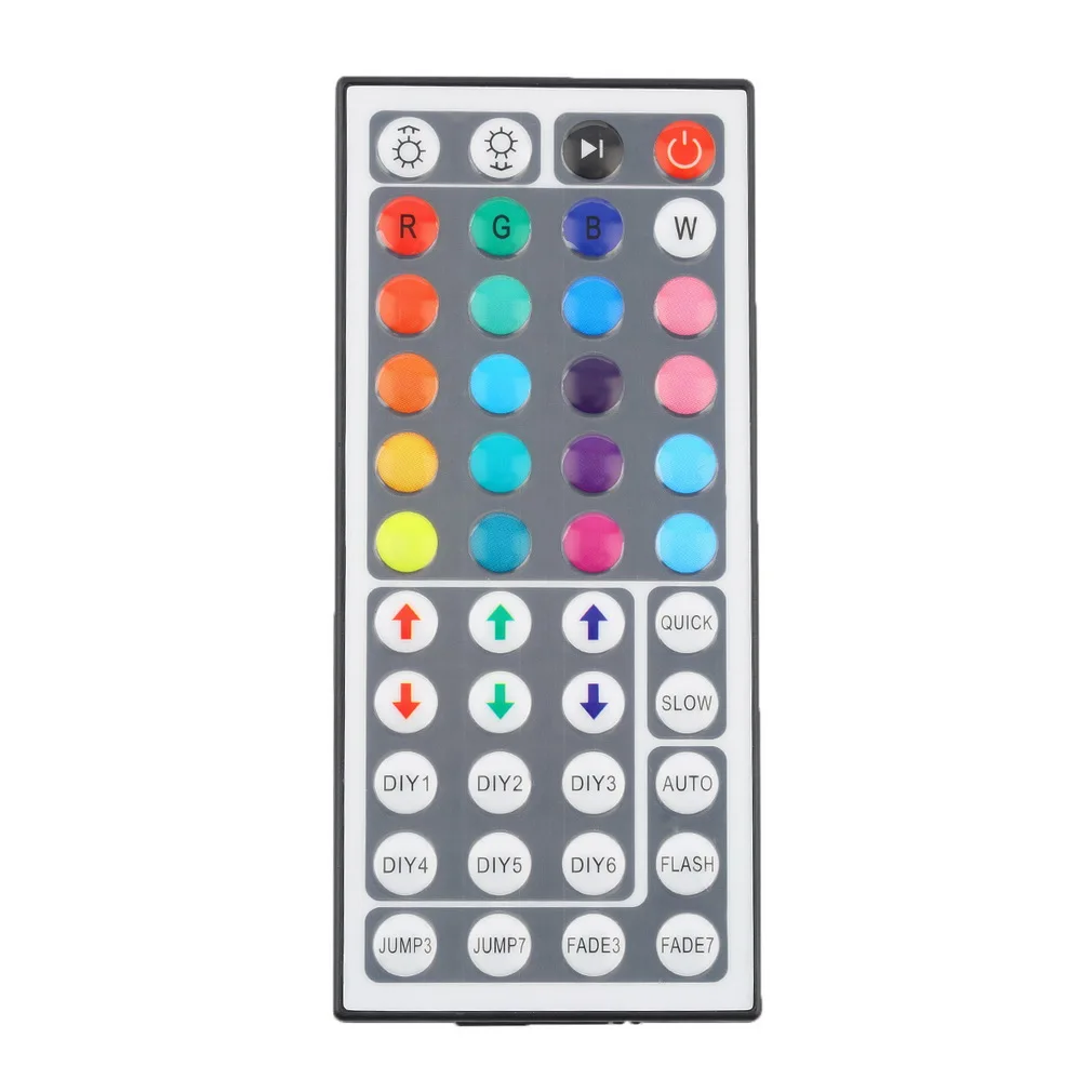 DC12V 6A светодиодный мини контроллер 44Key ИК пульт дистанционного управления для гибкой ленты 5050 3528 SMD RGB светодиодные полосы света