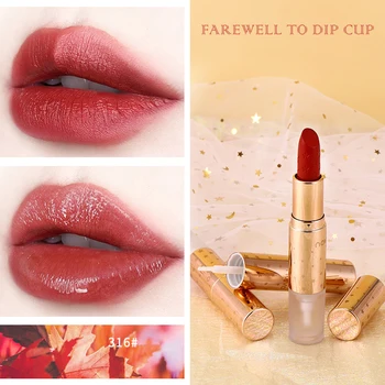 

Lipstick Makeup Matte Maquillaje Mujer Maquiagem Raincoat Make Up Waterproof Lasting Lipstick Set Beauty Non-fading TSLM1