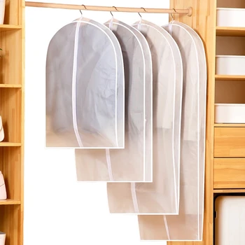 

Hanging Garment Bags for Storage Travel Protector Cover Suit Coat Dress Dust Covers Closet Clothes Storage Full Zipper Suit Bags