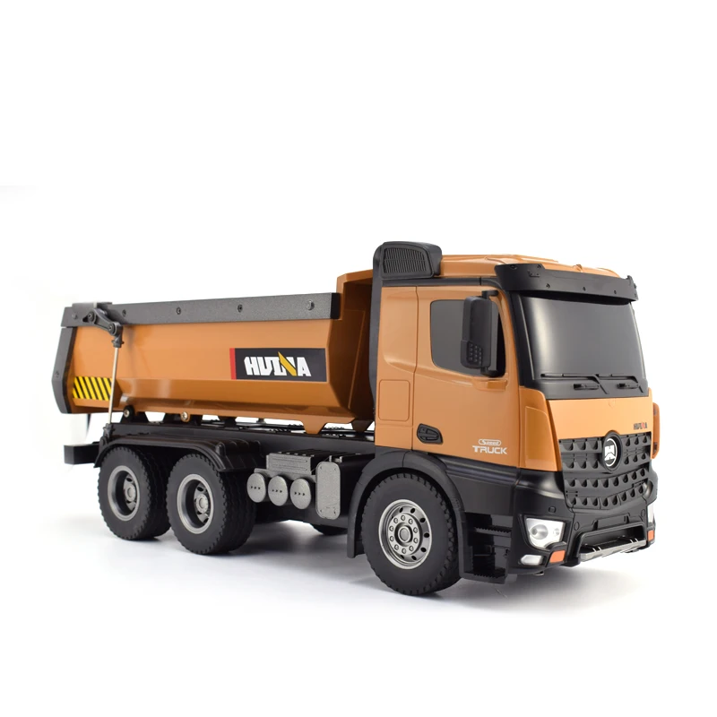Huina 1573 RC грузовик 1/14 самосвал 10 каналов инженерный Автомобиль 2,4 ГГц Дистанционное управление автомобиль 1:14 RC игрушки для детей Подарки