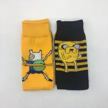 Женские и мужские носки с милыми аниме героями мультфильмов