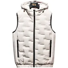 

M-5XL Vest Hanter Casual Waistcoat Folk Slim Down Cotton Men's Jacket