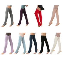 1 пара, гетры для женщин и девочек, длинные носки, зимние осенние носки, балетные чулки для танцев, йоги