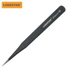 Шэньчжэнь Lodestar/Leda L603112 Изогнутый пинцет из нержавеющей стали Острый пинцет