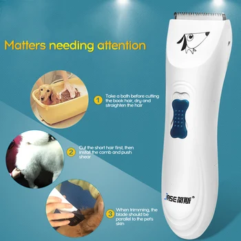 

Professional Pet Dog Hair Trimmer Animal Grooming Clippers Cat Cutter Machine Shaver Electric Scissor Clipper