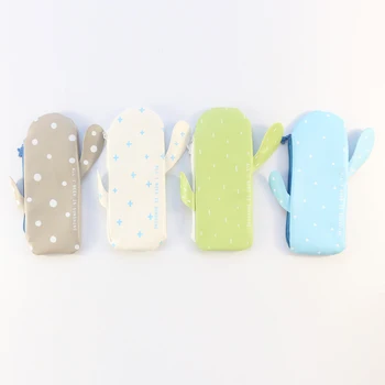 

Domikee cute kawaii creative cactus school student leather zipper pencil bags stationery supplies,find children pencil case