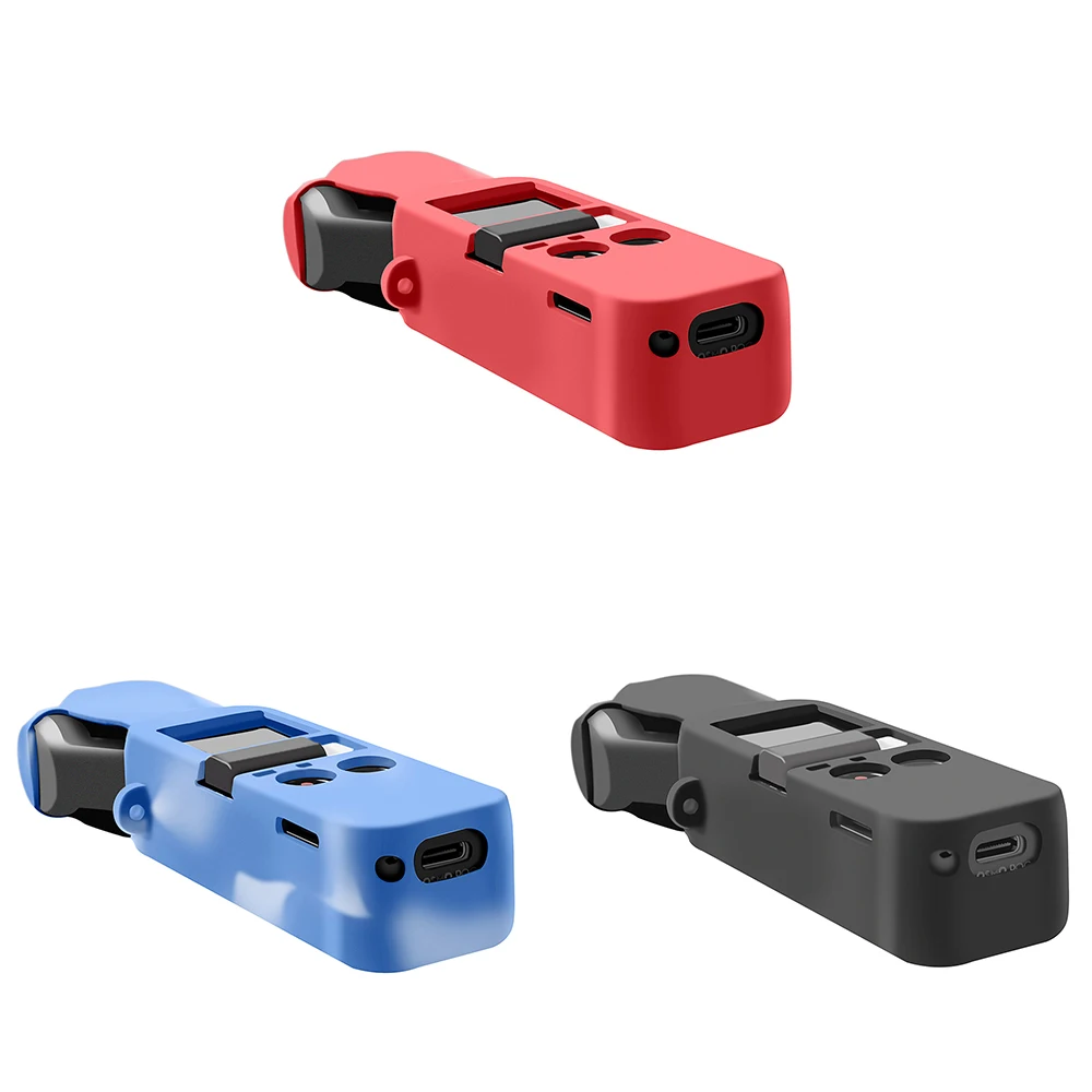 Мягкий силиконовый защитный чехол для объектива для DJI Osmo Pocket Gimbal камеры аксессуары комплект защитный чехол для тела