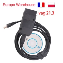 Obd2 Scanner HEX V2 VAGCOM VAG COM 21.3 Interface Electric Testers FOR VW for AUDI Skoda Seat ATMEGA162+16V8+FT232RQ
