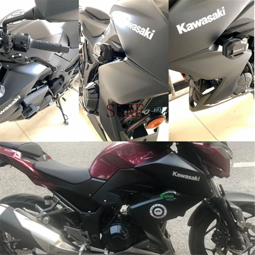 Для KAWASAKI Z300 Z 300 2013- аксессуары для мотоциклов защита от падения Рамка слайдер защита обтекателя противоаварийная панель протектор