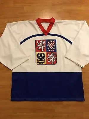 Редкий Винтажный Мужской хоккейный свитер #68 Jaromir Jagr национальной сборной Чехии с