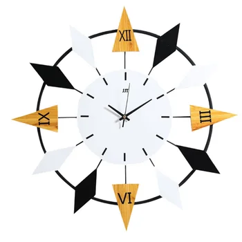 

1pc Wall Clock Diamond Disc Shaped Chic Creative Art Decor Wall Clock Hanging Clock for Office Home Living Room