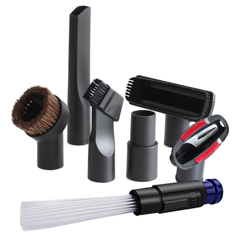 Mini Brush Flat Suction Extension Tube Vacuum Cleaner Accessories Tool Kit Parts 