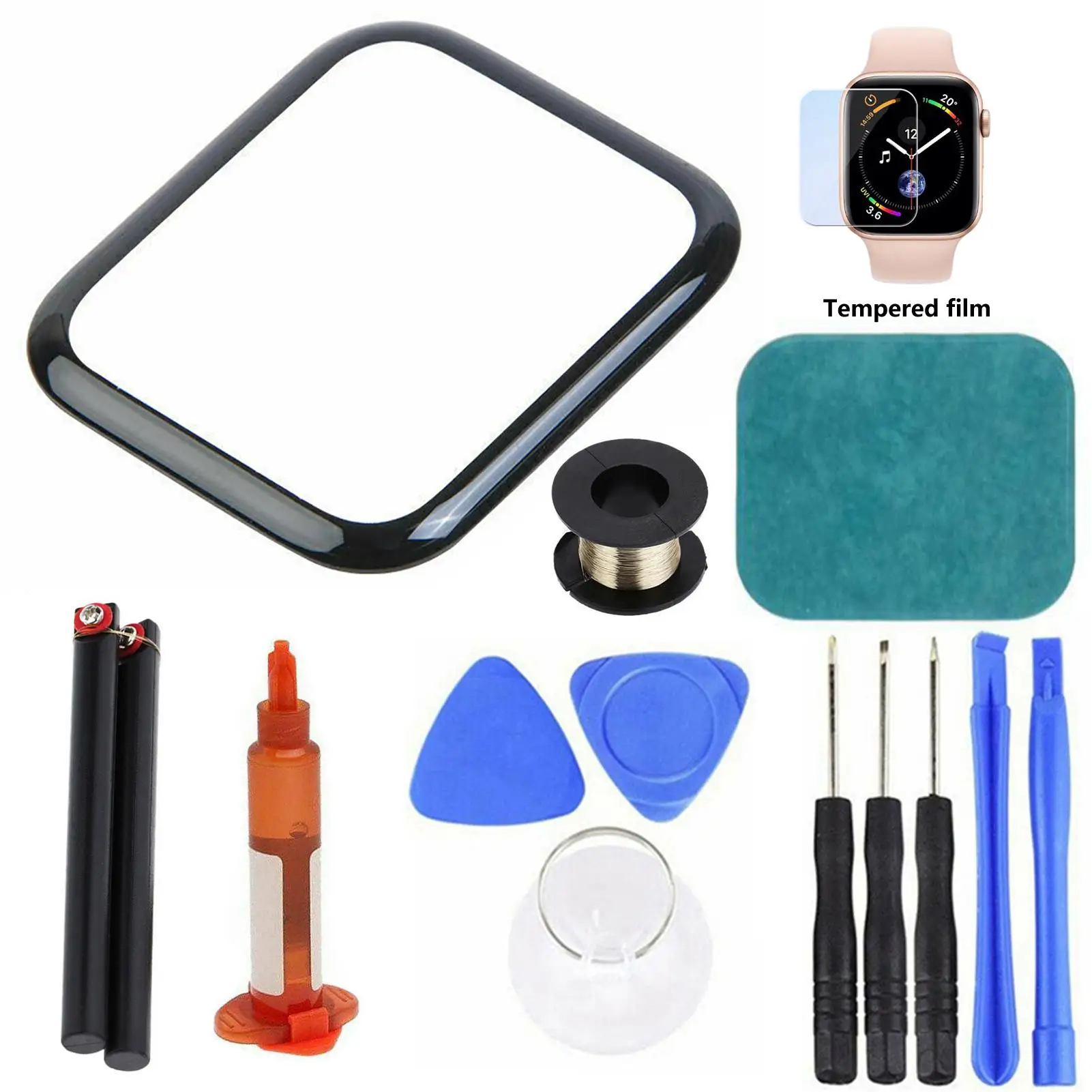 

HOT SALESï¼ï¼ï¼New Arrival Front Glass Lens Replacement Screen Repair Kit for Apple Watch 2/3/4/5/6 Series