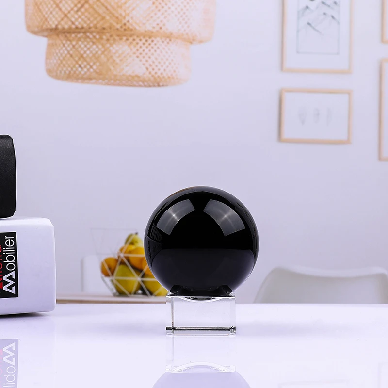 Fengshui Lucky Ball Asian Healing Crystal Decoration Ball Glass Solid Ball Spehre with Stand Fengshui Lucky Ball Asian Healing Crystal Decoration Ball Glass Solid Ball Spehre with Stand