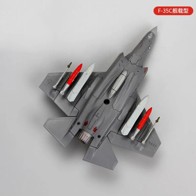 Морской корпус США 1/72 масштаб F35 F-35 истребитель Литой Сплав модель игрушки для взрослых детей игрушки для дома дисплей
