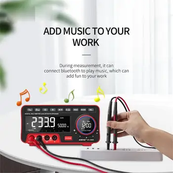 

2019 New ANENG Digital Multimeter Multi-function Desktop LCD Display Multimeter 19999 Automatic Range for Counting Display