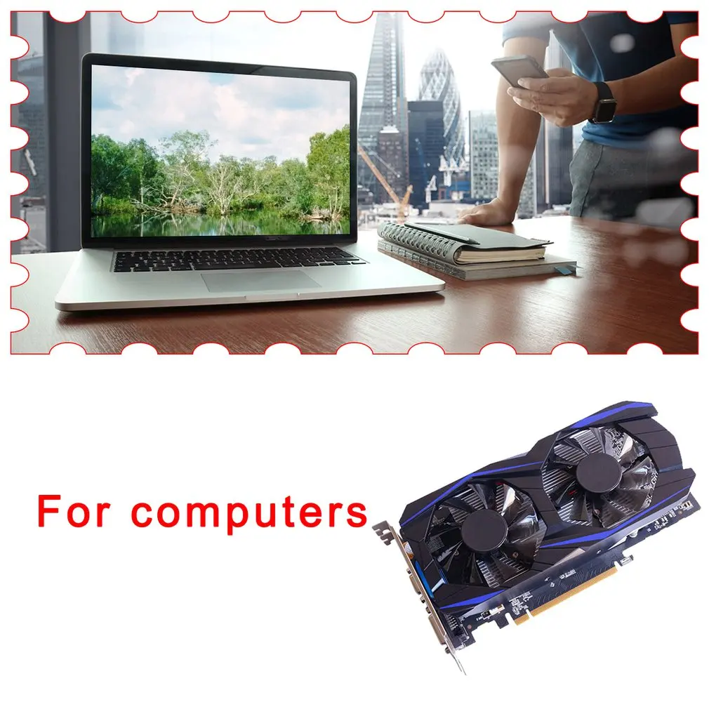 Gtx1050Ti 4G Ddr5 128Bit компьютерная игровая видеокарта Geforce 4Gb Hdmi Directx 12