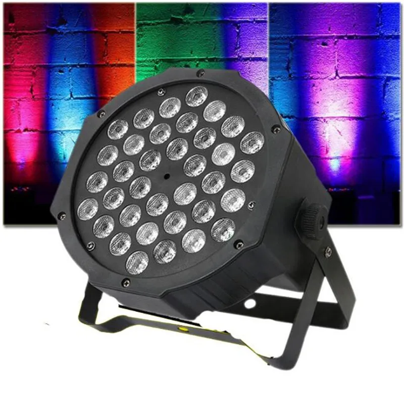 Светодиодный прожсветильник Тор Par 36x3 Вт диджейская лампа RGBW s RGB для дискотеки