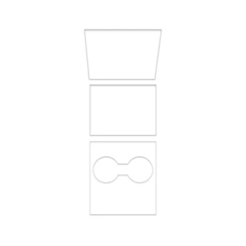 

3Pc Car Center Console Protective Film Transparent Film Stickers for Tesla Model 3