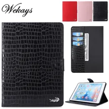 Wekays для Apple Ipad Air 2 Ipad 6 A1566 A1567 деловой чехол из крокодиловой кожи для Ipad Air 2 Ipad6 чехол s для Ipad Air2