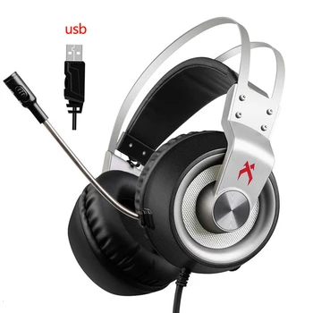 

K1 3.5mm Gaming Headset for PS4 New Xbox One Gamepad USB 7.1 PC Games Headphones for Computer Laptop With Microphone