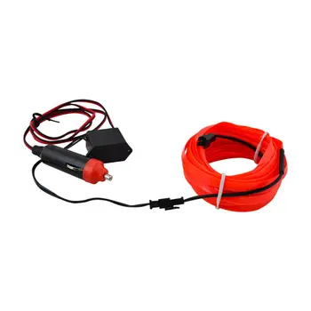 

Red Atmosphere lamp Strip Interior Decor Accessories Cigarette lighter