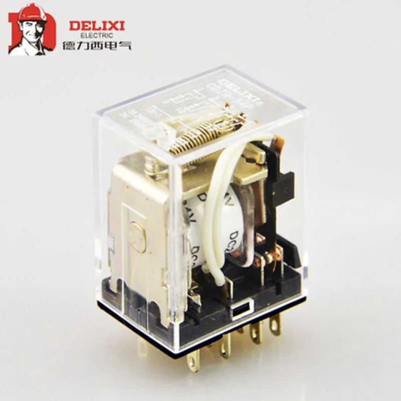 

1 pcs DELIXI small-scale electromagnetic relay CDZ9-54P 220V 14PIN 3A copper coil