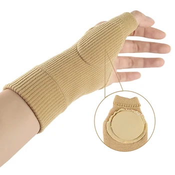 

Gloves Compression Sports Protection Pain Relief Hand Wrist Support Brace Wrist Protector Running Badminto
