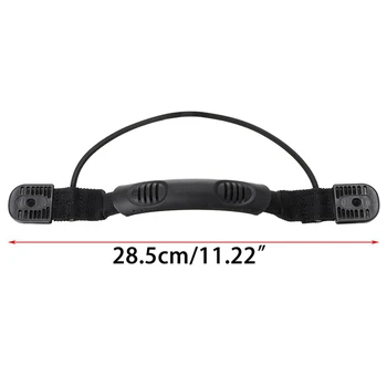 

2 Pcs Side Bracket Carrying Handle W / Paddle Park Bungee Hardware and J Hook with Screws for Kayak