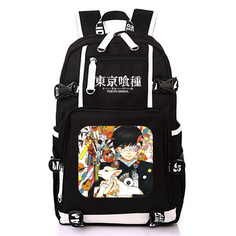 Высокое качество одежда с надписью «Tokyo Ghoul Рюкзаки нейлон школьные сумки, рюкзаки для девочек-подростков рюкзак Для женщин Для мужчин Bagpack Мода