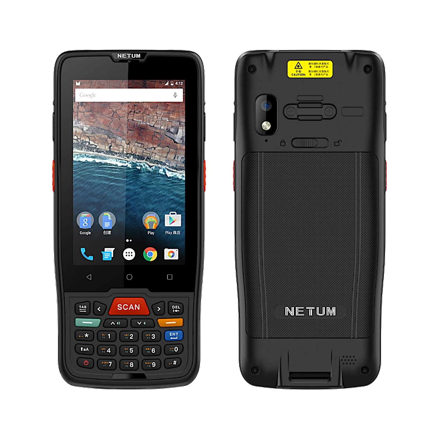 NETUM Портативный можно крепить любые приспособления: PDA Android Termina P7100 ручной 2D