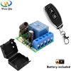 DC12V 10A Relay 1 CH 433Mhz Wireless RF Remote Control Switch Transmitter with Receiver Module For LED Light Door Remote Control
