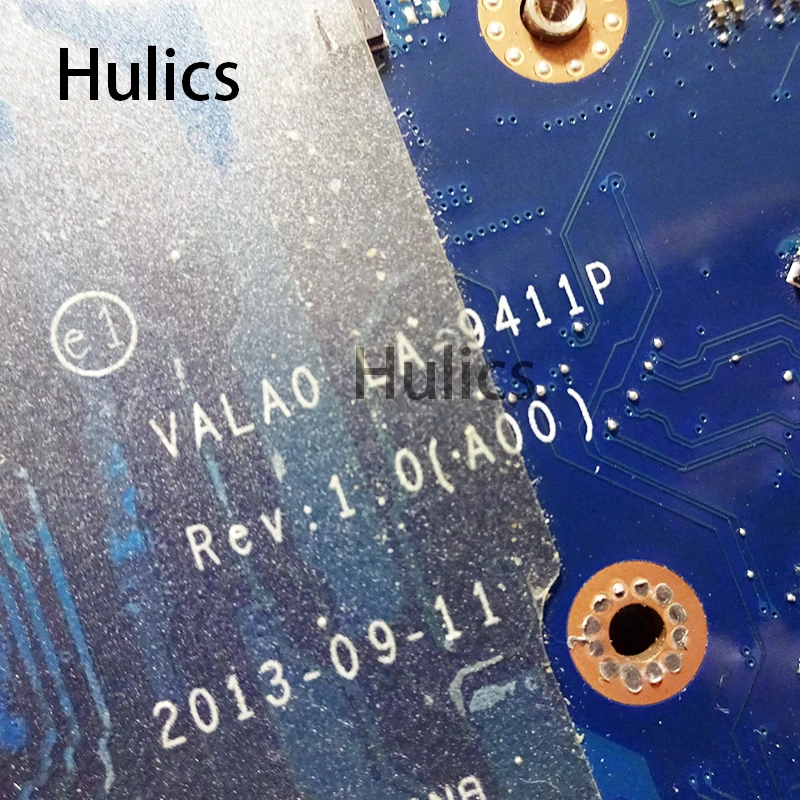Hulics для DELL E6540 Материнская плата ноутбука CN-0VWNW8 VALA0 LA-9411P DDR3 материнской платы рабочий