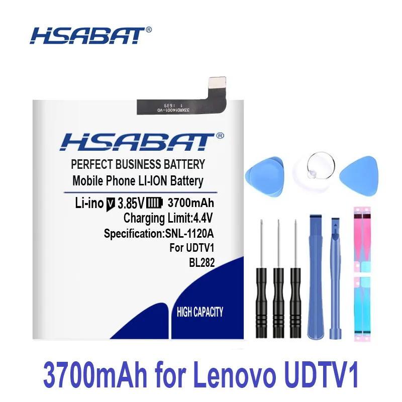 Аккумулятор HSABAT 3700mAh BL282 для lenovo UDTV1