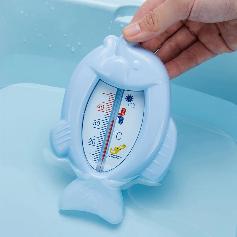Детские купальные Термометры милые в форме рыбы Ванна для младенцев термометр Детская ванна датчик воды случайный узор