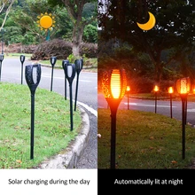 96 Светодиодный светильник на солнечной батарее, мерцающий IP65, водонепроницаемый Светодиодный светильник на солнечной батарее для сада, мягкий светильник для сада, дизайн для танцев