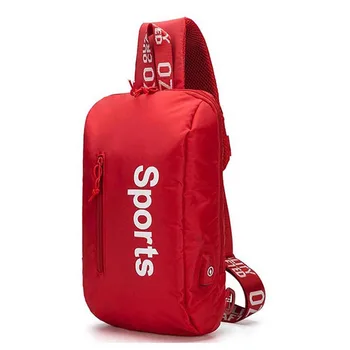 

2019 Fashion Chest Pack Multifunction Men Crossbody Bag For Women USB Charging Messengers Bag High Capacity Travel Shoulder Bags